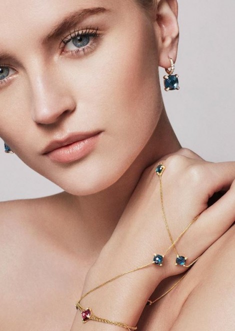 Anabela Belikova for David Yurman Jewelry Collection