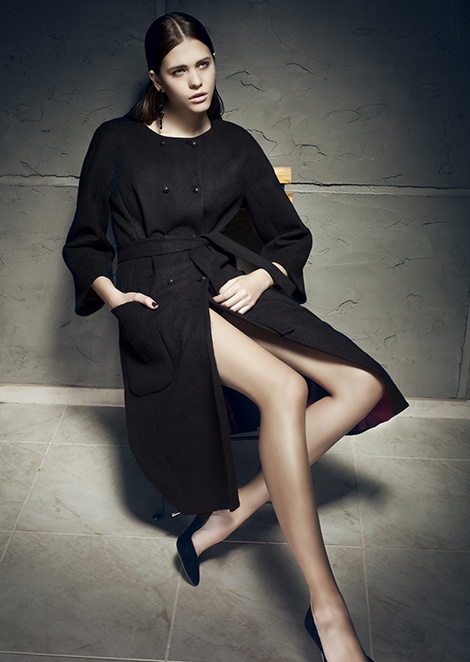 Дарья Костенич в рекламной кампании Burvin осень/зима 2014-15