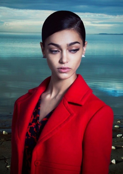 Женя Катова красуется на страницах журнала Marie Claire / 2015