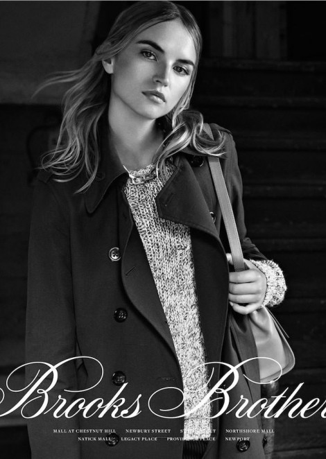 Анабела Беликова в рекламной кампании Brooks Brothers Women’s Collection Spring 2016