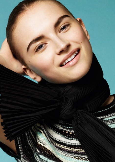 Anabela Belikova for Missoni autumn - winter 2010 - 2011 Campaign