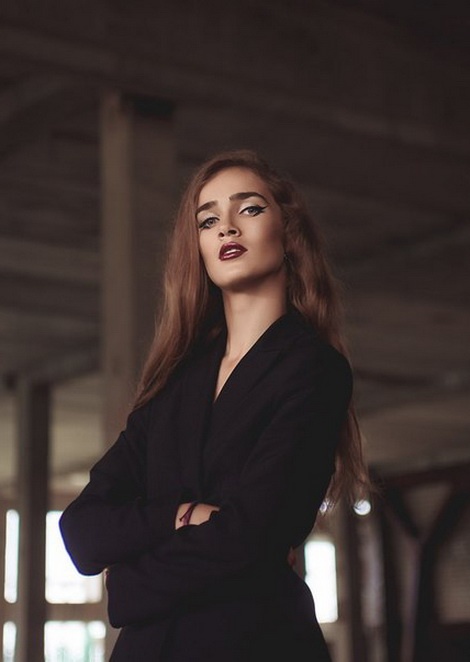 Angelina Faber shooting by Max Strogiy