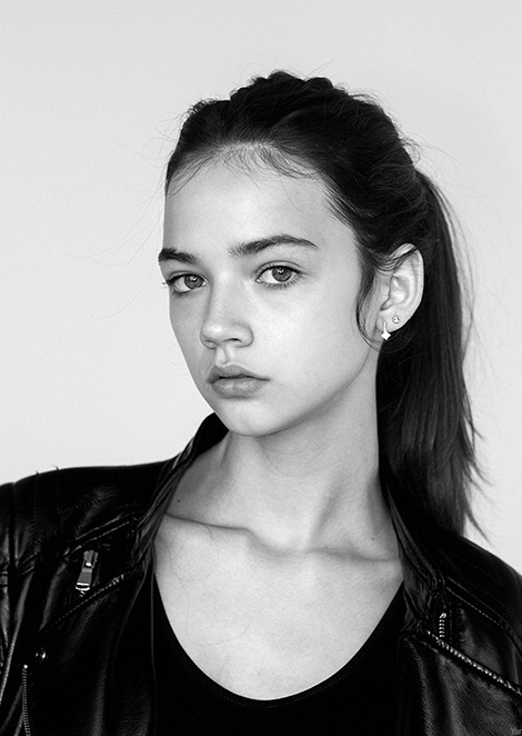 Dasha Iljushits new model test by YANA CYANA