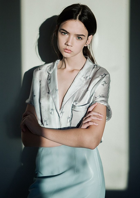 Dasha Iljushits photoshoot by Masha Novick