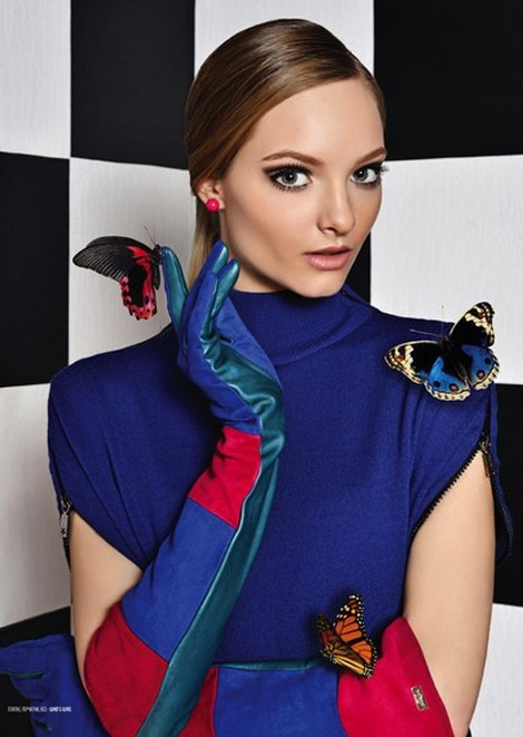 Ksusha Belskaya for ICON Magazine #6