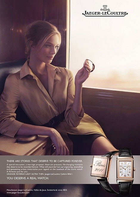 Kate Domankova for Jaeger LeCoultre Campaign