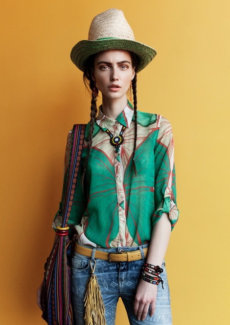 Kristina Trofimuk for D – la Repubblica March 2014, Italy