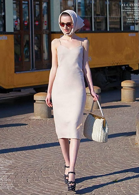 Kristina Trofimuk for Grazia Magazine / Milan