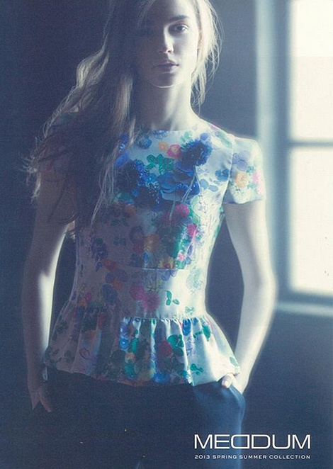 Kristina Trofimuk for MEDDUM spring - summer 2013 Campaign, Tokyo
