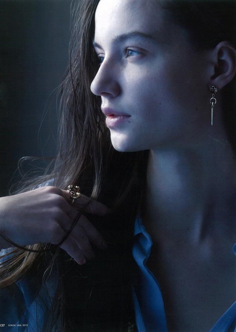 Kristina Trofimuk for Ginza Magazine/ January 2013, Tokyo