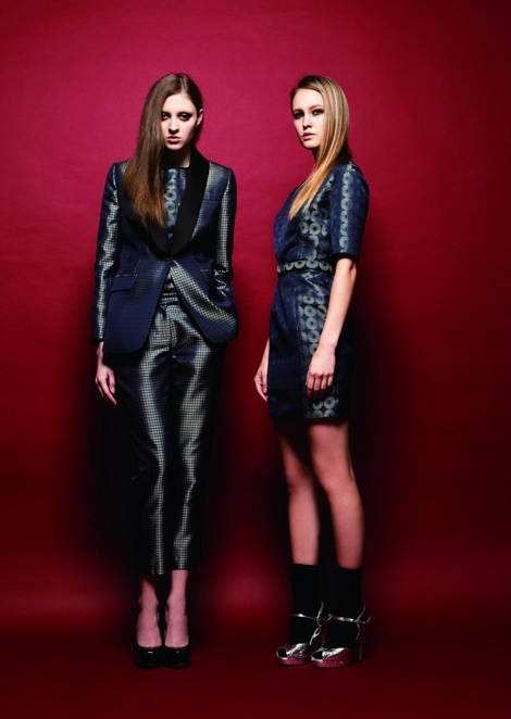 Lera Kvasovka for Mademoiselle autumn-winter 2012 Campaign