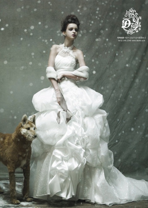 Lera Loginova for Wedding Magazine, Korea