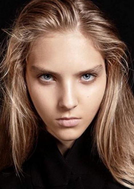 Masha Tsarykevich model test from Milan by Andrews Kovas