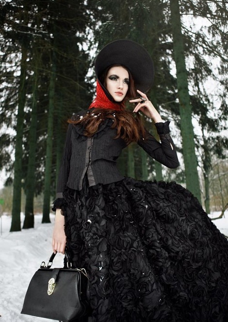 Nadya Kurgan in the shooting «Sleepy Hollow» by Nastya Fursova