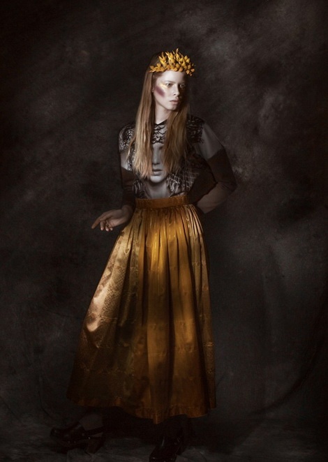 Nastya Muzykantova for "ЭШ Magazine"