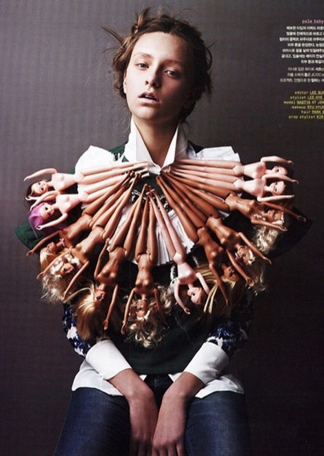 Nastya Sutupova for Nylon Magazine / January 2013, Seoul