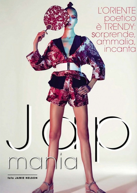 Natasha Remarchuk for  “Jap Mania”  Glamour Italia / April 2015