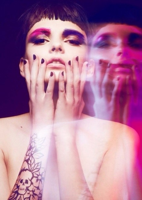 Olya Shidlovskaya beauty shooting by Masha Novick