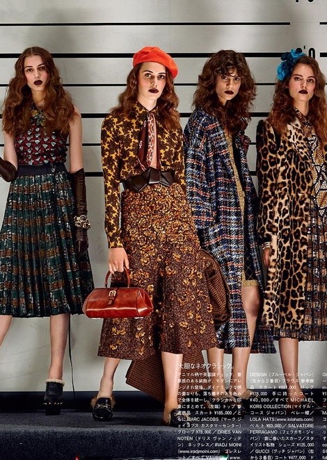 Sabina Lobova for VOGUE Japan / November 2015