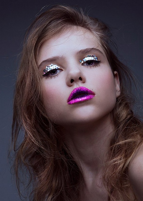Sasha Smal new beauty shooting by Masha Novick