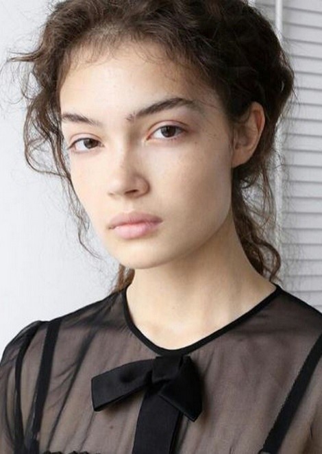 Sasha Kichigina new polaroids by Elite Model Management (New York)
