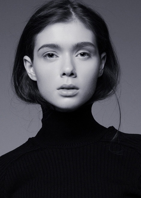 Ulyana Kopytok model test by Masha Novick