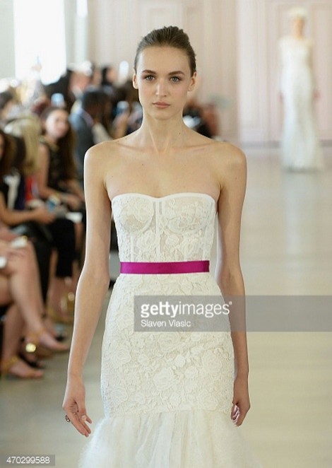 Stasha Yatchuk for Oscar de la Renta / Bridal Spring 2016
