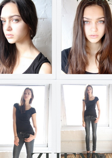 Zhenya Katava new polaroids by Women Management NY