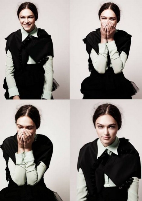 Zhenya Katava tests by Maria Karas