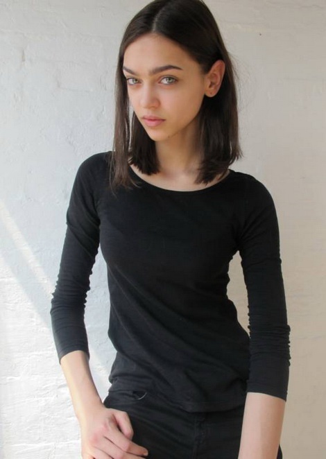 Zhenya Katava new polaroids by Women Management NY