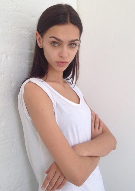 Zhenya Katava new polaroids by Women Management NY