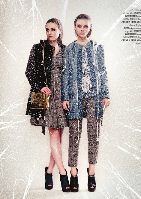 Ira Sumbaeva for Heaven Has Heels Holiday Issue + Cover