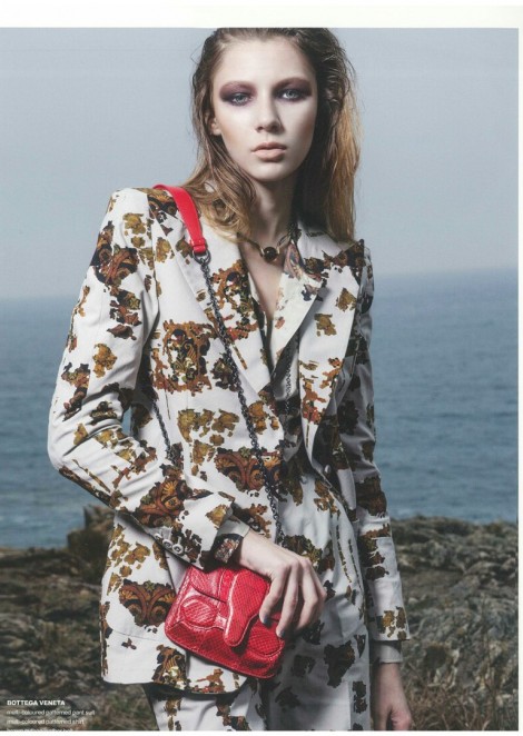 Valery Shatilova and her new work for magazine in Hong Kong
