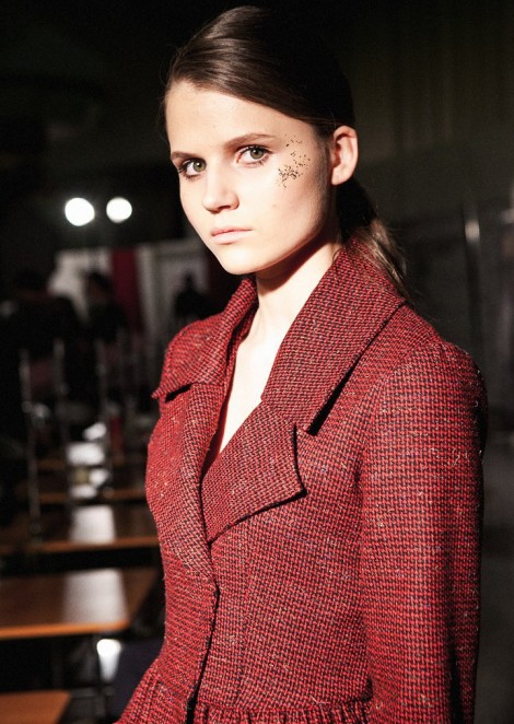 Alena Klimovich backstage / Belarus Fashion Week (Fall Winter 2016)