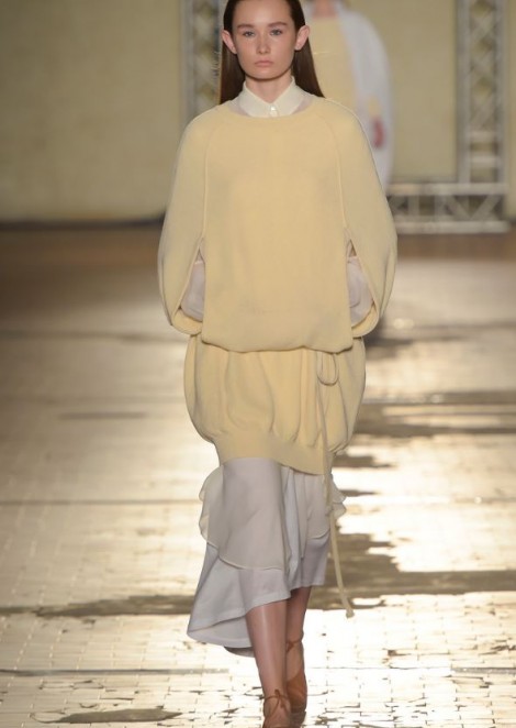Marta Gritchenko walked for Lucio Vanotti / Spring 2017 Menswear