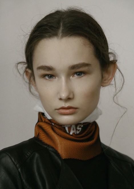 Marta Gritchenko model test from Milan