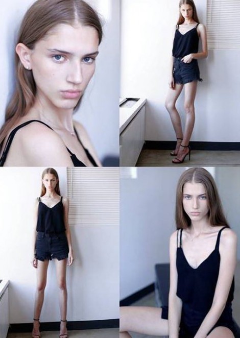 New polaroids of our Sabina Lobova by Elite NY