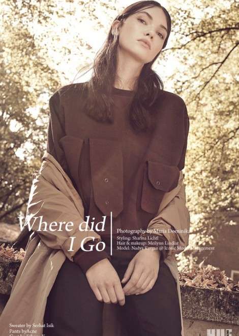 Nadya Kurgan for HUF Magazine