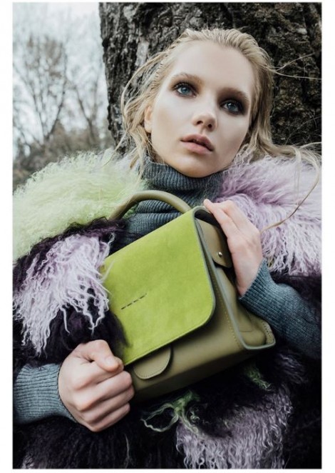 Vika Maisak for LILIA SHUTOVA (MOSS Fall/Winter 16-17)