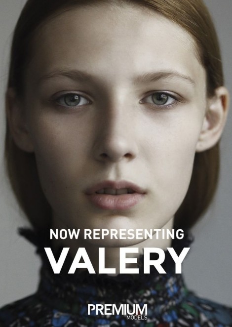 Valery Shatilova is now represented by Premium Models (Paris)