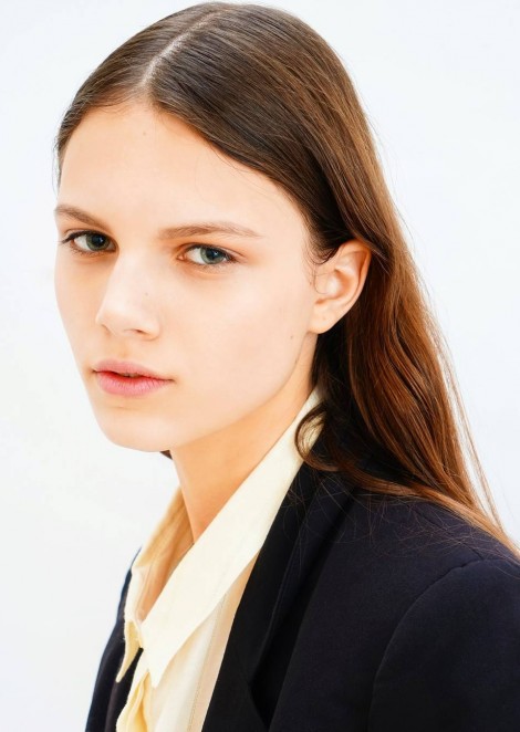 Yana Solomakha new model test by Lena Korolevich