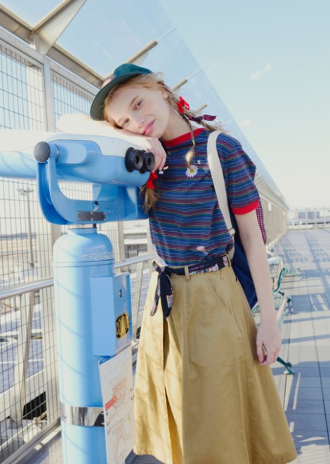 vika majsak for aymmy s/s 2017 Tokyo