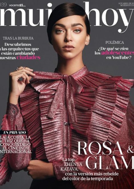 Zhenya Katava for the Mujer Hoy April Cover 2017