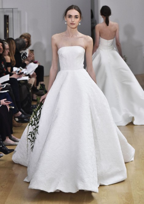 Stasha Y and Vika K for Oscar de la Renta / Spring 2018 Bridal Collection. Stasha closed the show