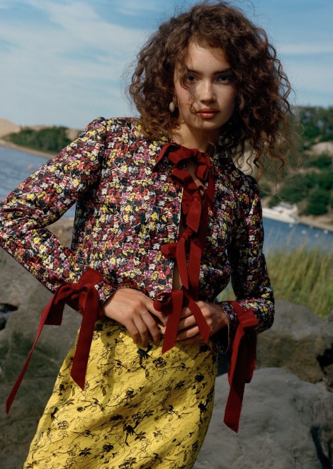 Sasha Kichigina for Jonathan Cohen Spring 2018 Collection