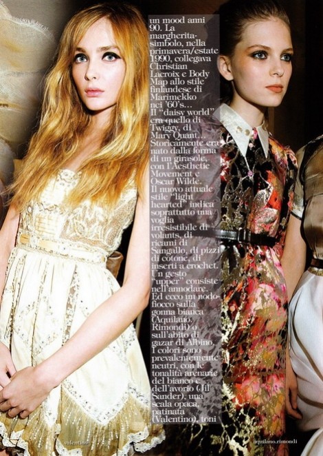 Катя Косушкина для Vogue Italia / May 2010