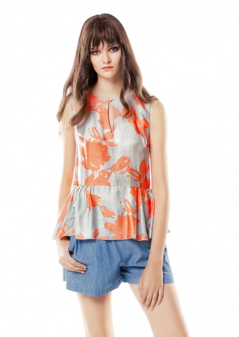 Вика Корелая для коллекции Alena Goretskaya / Spring Summer 2016