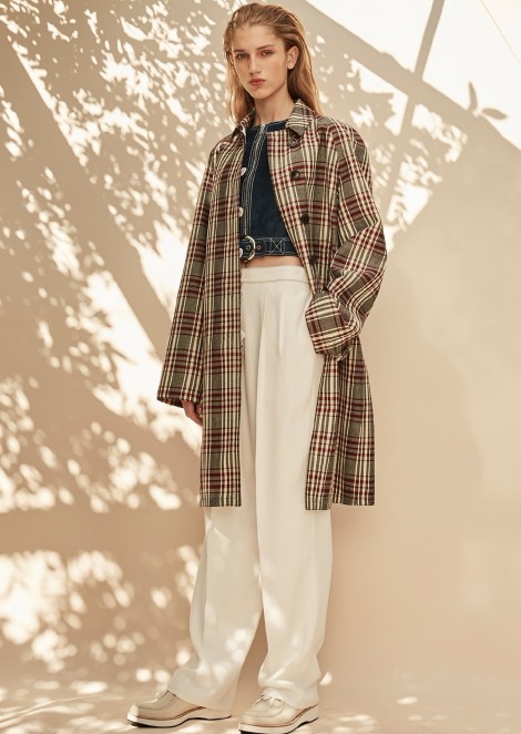 Сабина Лобова для коллекции Derek Lam S/S 2017