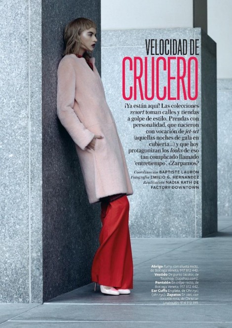 Анабела Беликова на страницах журнала Style Spain