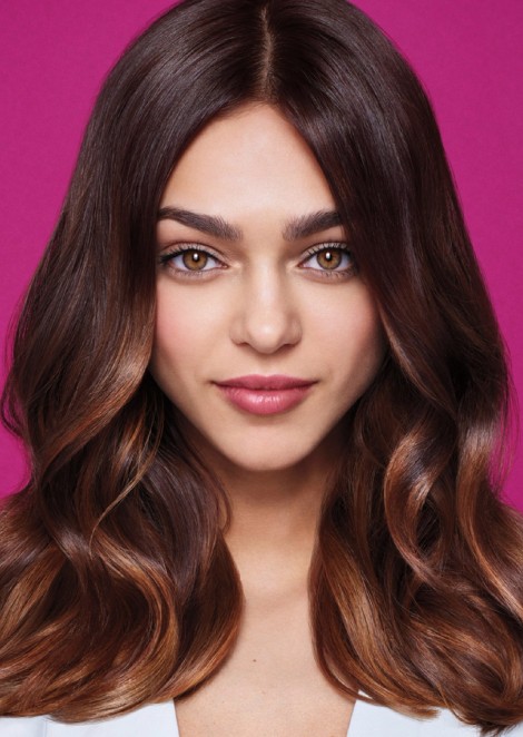 Женя Катова в рекламной кампании Redken Smooth Perfection